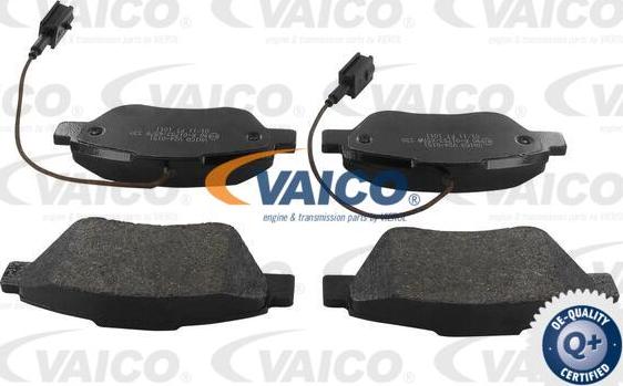 VAICO V24-0151 - Тормозные колодки, дисковые, комплект www.autospares.lv