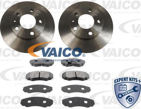 VAICO V24-1250 - Bremžu komplekts, Disku bremzes www.autospares.lv