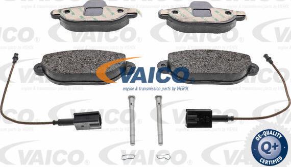 VAICO V24-1208 - Тормозные колодки, дисковые, комплект www.autospares.lv