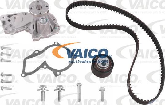 VAICO V25-50041-BEK - Водяной насос + комплект зубчатого ремня ГРМ www.autospares.lv