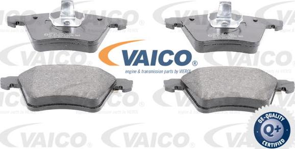 VAICO V25-0001 - Bremžu uzliku kompl., Disku bremzes www.autospares.lv