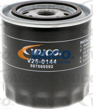VAICO V25-0144 - Eļļas filtrs www.autospares.lv