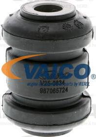 VAICO V25-0834 - Сайлентблок, рычаг подвески колеса www.autospares.lv