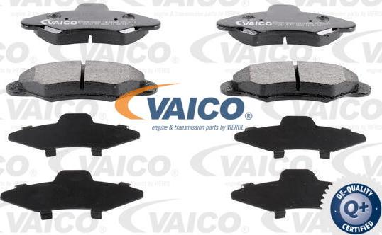 VAICO V25-0285 - Тормозные колодки, дисковые, комплект www.autospares.lv