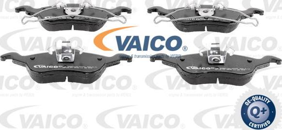 VAICO V25-8106 - Тормозные колодки, дисковые, комплект www.autospares.lv