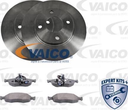 VAICO V25-2207 - Bremžu komplekts, Disku bremzes www.autospares.lv