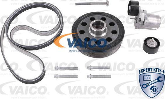 VAICO V20-4028 - Remkomplekts, Spriegotājlīste-Ķīļrievu siksna www.autospares.lv