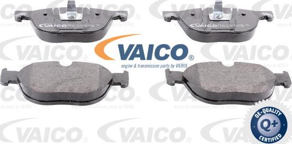 VAICO V20-8158 - Тормозные колодки, дисковые, комплект www.autospares.lv