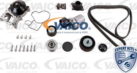 VAICO V20-50101-BEK - Ūdenssūknis + Zobsiksnas komplekts autospares.lv