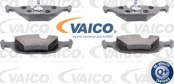 VAICO V20-8106 - Тормозные колодки, дисковые, комплект www.autospares.lv