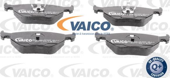 VAICO V20-8116 - Bremžu uzliku kompl., Disku bremzes www.autospares.lv