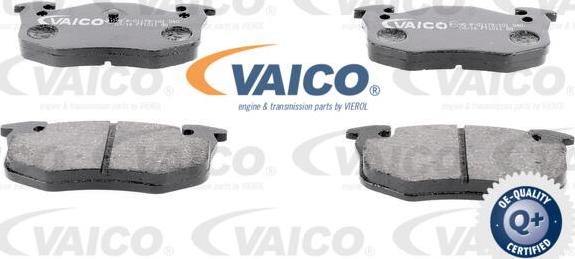 VAICO V22-0001 - Тормозные колодки, дисковые, комплект www.autospares.lv