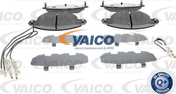 VAICO V22-0087 - Тормозные колодки, дисковые, комплект www.autospares.lv