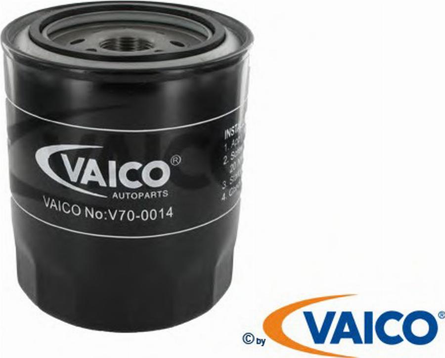 VAICO V70-0014 - Eļļas filtrs www.autospares.lv