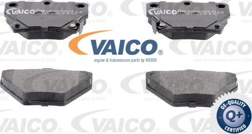 VAICO V70-0034 - Тормозные колодки, дисковые, комплект www.autospares.lv