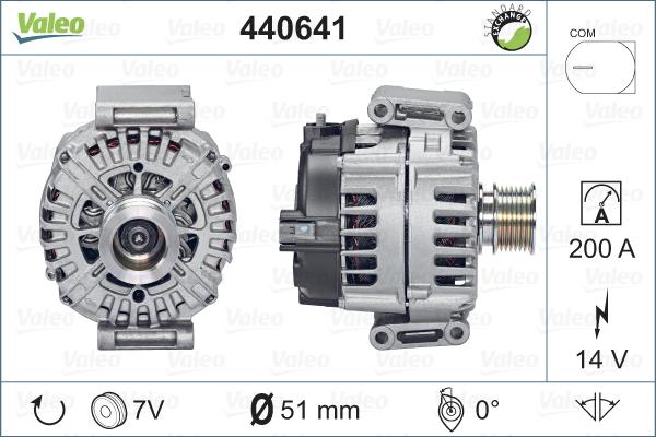 Valeo 440641 - Ģenerators www.autospares.lv