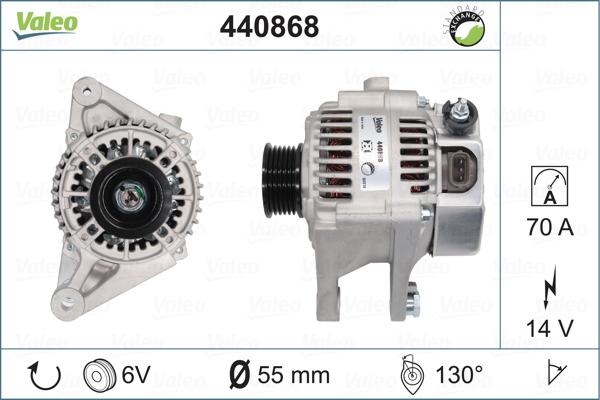 Valeo 440868 - Ģenerators autospares.lv