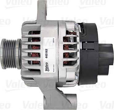 Valeo 443162 - Генератор www.autospares.lv