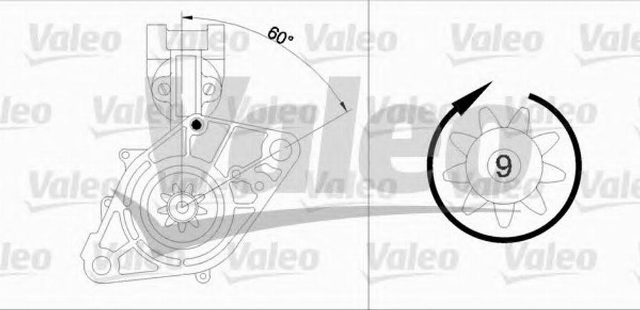 Valeo 455906 - Starteris autospares.lv