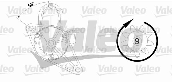 Valeo 455980 - Starteris www.autospares.lv