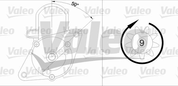 Valeo 455931 - Starteris www.autospares.lv