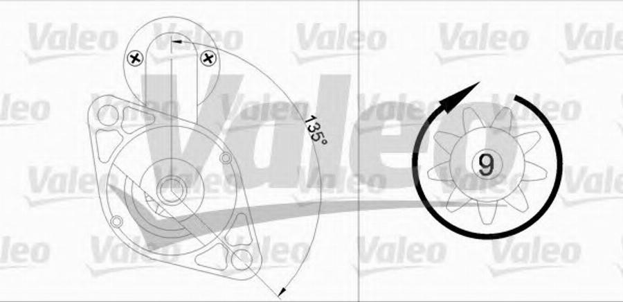 Valeo 455922 - Starter www.autospares.lv