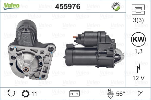 Valeo 455976 - Starter www.autospares.lv