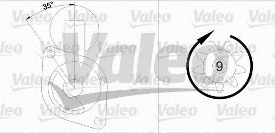 Valeo 455565 - Starter www.autospares.lv