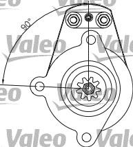 Valeo 455616 - Starter www.autospares.lv