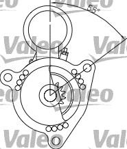 Valeo 455688 - Starteris www.autospares.lv