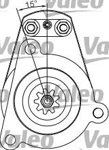 Valeo 455620 - Starteris www.autospares.lv