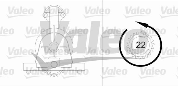 Valeo 455892 - Starteris autospares.lv