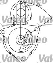 Valeo 455733 - Starteris autospares.lv