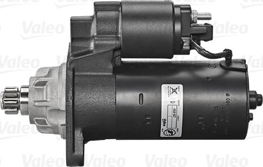 Valeo 458167 - Starteris www.autospares.lv