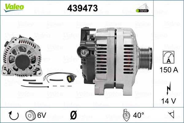 Valeo 439473 - Alternator www.autospares.lv