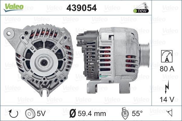 Valeo 439054 - Ģenerators autospares.lv