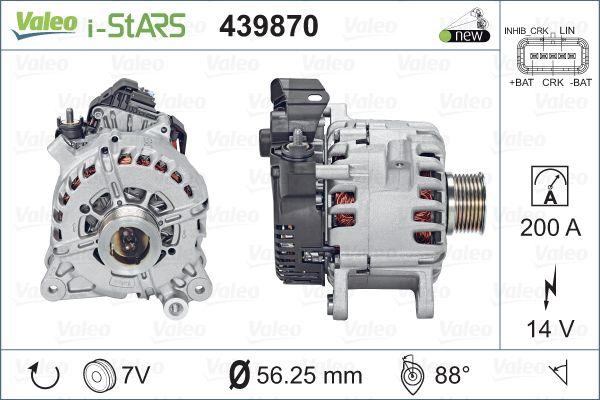 Valeo 439870 - Starteris-ģenerators www.autospares.lv