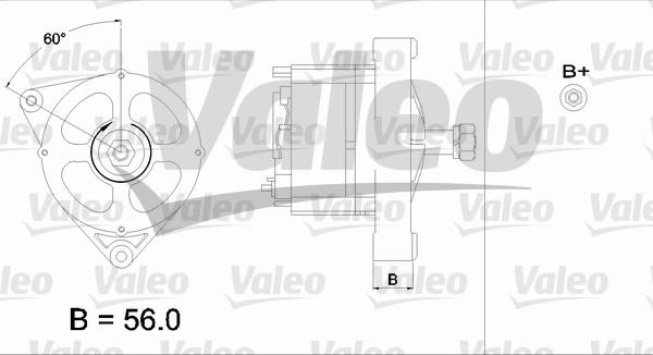 Valeo 436418 - Ģenerators www.autospares.lv