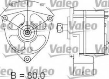 Valeo 436429 - Ģenerators www.autospares.lv