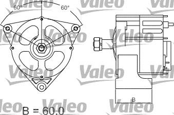 Valeo 436589 - Ģenerators autospares.lv