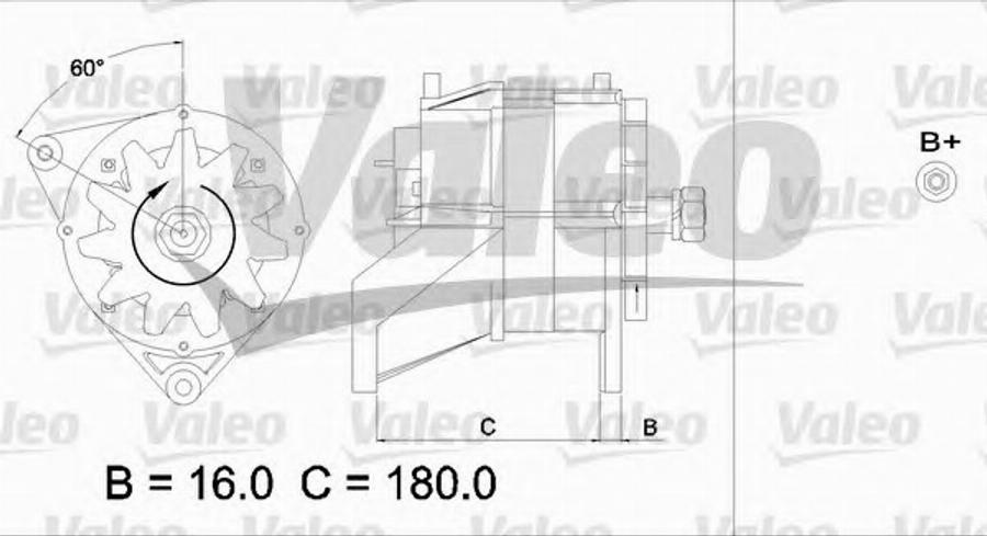 Valeo 436584 - Alternator www.autospares.lv