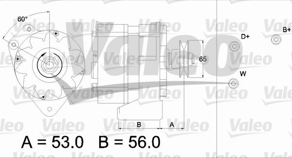 Valeo 436581 - Ģenerators autospares.lv