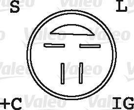 Valeo 436520 - Ģenerators www.autospares.lv