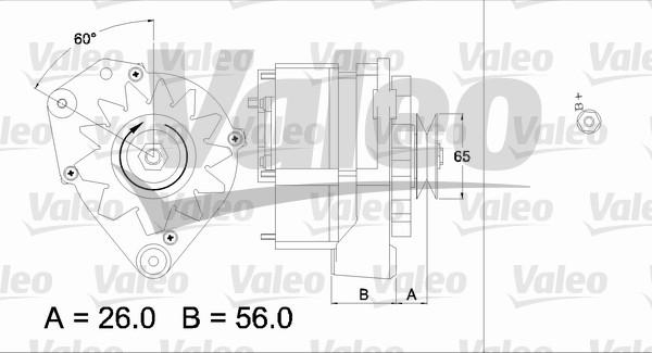 Valeo 436576 - Ģenerators www.autospares.lv