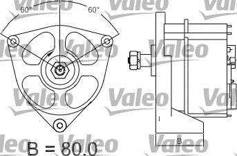 Valeo 436578 - Ģenerators www.autospares.lv