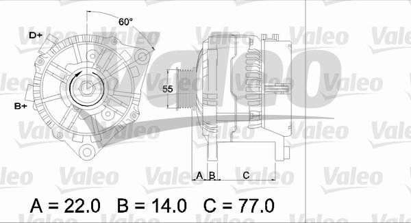 Valeo 436685 - Ģenerators autospares.lv