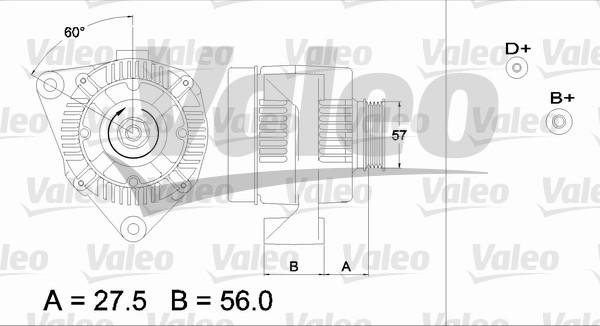 Valeo 436678 - Alternator www.autospares.lv