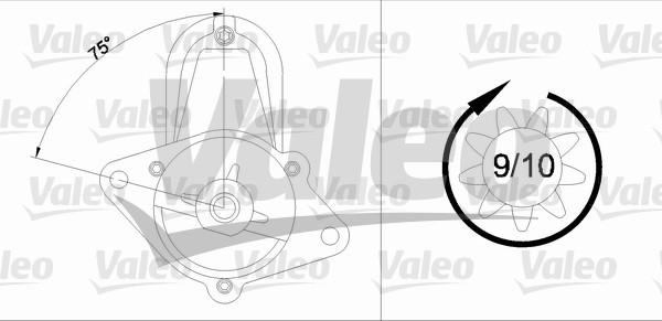 Valeo 436056 - Starter www.autospares.lv