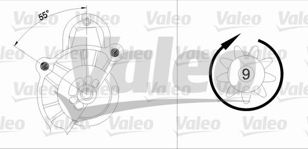 Valeo 436065 - Starteris autospares.lv