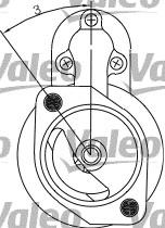 Valeo 436038 - Starteris autospares.lv